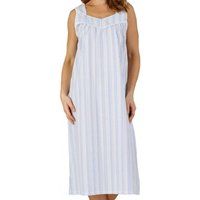 Seersucker Broad Strap Nightdress