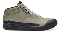 zapatillas planas de lona fox union verdes