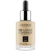 catrice base de maquillaje hd coverage liquid foundation - 36 hazelnut beige para mujer