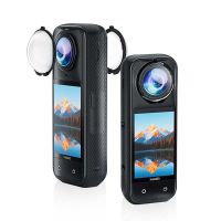 protector de lente giratorio estandar puluz para insta360 x5 accesorios de proteccion