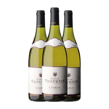 Thevenin Vino Blanco Chablis Joven 75 Cl 12.5% Vol. (pack De 3 Unidades)