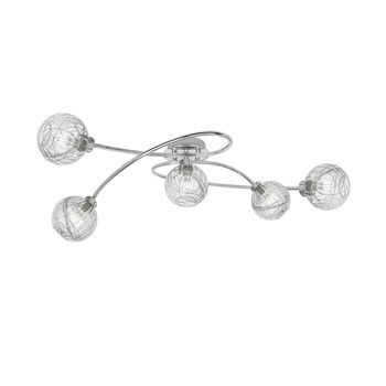 Plafón De Techo 5 Luces Diseño Moderno Y Funcional