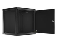 bastidor de pared lanberg wf01-6612-00b 12u negro ip20 60kg 600x600x640mm autoinstalable