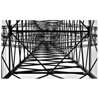 legendarte - cuadro lienzo impresion digital - postes electricos - decoracion pared cm 50x80
