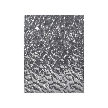 Decoración De Pared De Metal Hierro Rectangular Glamuroso Plateado Coimbra