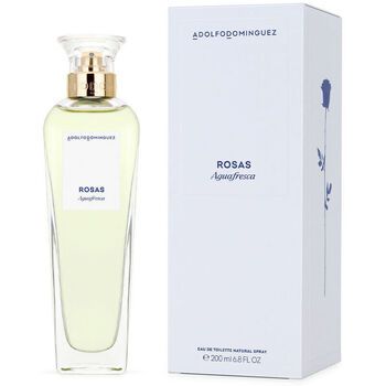 Adolfo Dominguez Agua de Colonia Agua Fresca de Rosas - Eau de Toilette - 200ml - Vaporizador para mujer