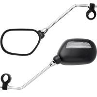 1 par de espejos retrovisores para bicicleta con amplio rango de vision y angulo ajustable espejo izquierdo y derecho