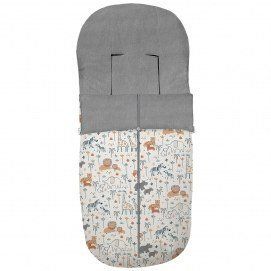 2024 Saco Silla Selva Gris Dydados London Estampado Pelo Gris