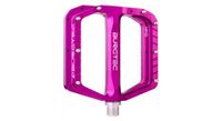 burgtec mk5 pedales planos de aleacion morado