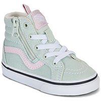 vans zapatillas altas sk8-hi reissue side zip para nina