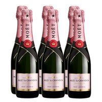 moet  chandon rose imperial brut  375 cl pack de 6 unidades
