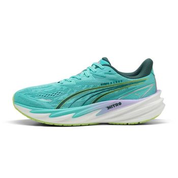 Zapatillas Puma Velocity NITRO 5 HYROX Verde Amarillo AW26, Talla 46 - EUR
