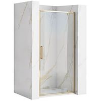 puerta de ducha rea rapid swing gold 100