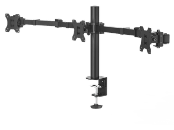 Soporte monitor - Hama Holder, Para 3 monitores, De 13