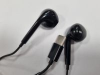 auriculares  micro in-ear netway tipo c negro