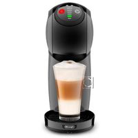 cafetera nescafe dolce gusto genio antracita delonghi cafetera de capsulas para bebidas frias y calientes presion de la bomba 15 bar deposito de agua de 08 l modo eco thermoblock apagado