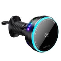 essager t13 qi22 cargador inalambrico magnetico para coche 25w estacion de carga rapida para iphone 17 16 15 macsafe rg