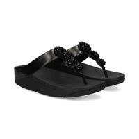 fitflop sandalias cuna mujer - negro talla 40
