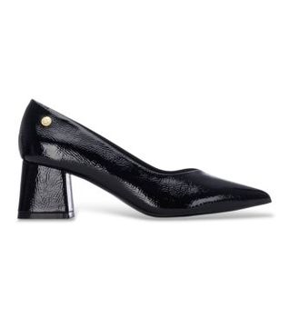 Xti para mujer. 14620501-NEGRO Zapatos 146205 negro (37), 5 a 8cm, Ninguno, Casual, Fiesta, Charol