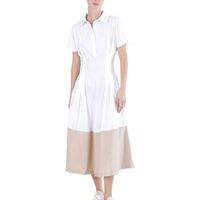 cafe noir vestido largo c7ja0275-pe26-w076 para mujer