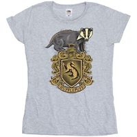 harry potter camiseta hufflepuff para mujer