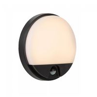 aplique de exterior led sensor movimiento hups ii 10w