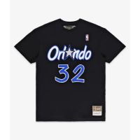 camiseta shaquille oneal orlando magic mitchell  ness nn negra
