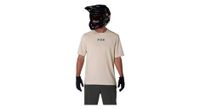 camiseta de manga corta fox ranger wordmark beige para hombre