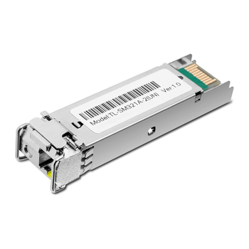 TRANSCEIVER TP-LINK SM321A-2 BIDIRECCIONAL WDM GIGA MONOMODO LC TX:1550nm/RX:1310nm HASTA 2km