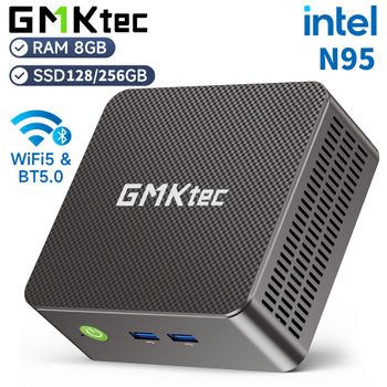 GMKtec G3S Mini PC Intel Alder Lake N95 Windows 11 Pro Mini PC 8GB DDR4 128/256GB PCIe M.2 SSD WiFi 5 BT5.0 computadora de escritorio