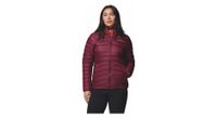chaqueta con capucha columbia corelite violet  mujer