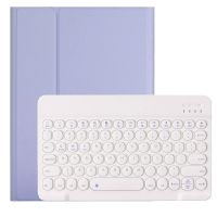 royal bailey ym006 funda con bluetooth teclado para ipad mini 6 morado