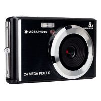 agfaphoto realishot dc5500 camara digital 24mp zoom x8 negra