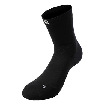 Bauerfeind Ultralight Mid Cut Calcetines Para Correr Mujeres-Negro