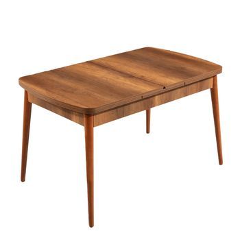 Mesa De Comedor De Madera Extensible 