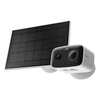 Cámara IP TAPO by TP-Link TC80 FullHD Visión Nocturna Exterior Panel Solar Alarma