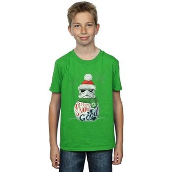Disney Tops y Camisetas Up To Snow Good para niño