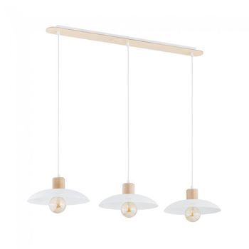 Lámpara de techo briana blanco (3 luces)