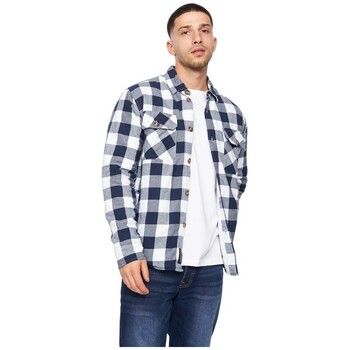 Crosshatch Camisa manga larga Demaro para hombre