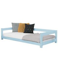 cama para ninos study 120 x 190 azul claro
