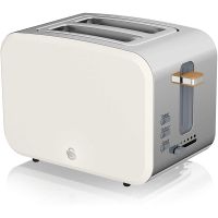 swan nordic tostadora 2 rebanadas 900w blanco