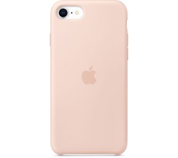 APPLE iPhone SE Silicone Case - Pink Sand, Pink