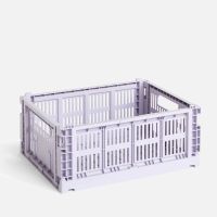 hay colour crate - lavender - m