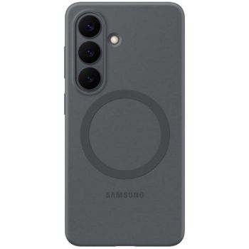 Funda para móvil Samsung EF-ES942CBEGWW Magnética Silicona Negra Antigolpes MagSafe para Galaxy S26