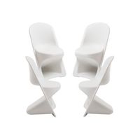 pack 4 sillas vius de polipropileno 8750525450 cm - blanco