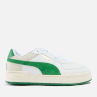 puma ca pro suede trim leather basket trainers - uk 3