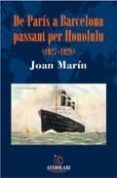 de paris a barcelona pasant per honolulu (1927-1928)