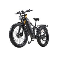 eu direct burchda hc26 bicicleta electrica 48v 30ah bateria 750w1000w motores duales velocidad maxima recomendada 25