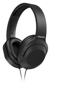 Philips TAH2005BK/00 auricular y casco Auriculares Alámbrico Diadema Música Negro
