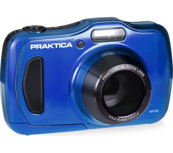 PRAKTICA Luxmedia WP240-BL Compact Camera - Blue, Blue